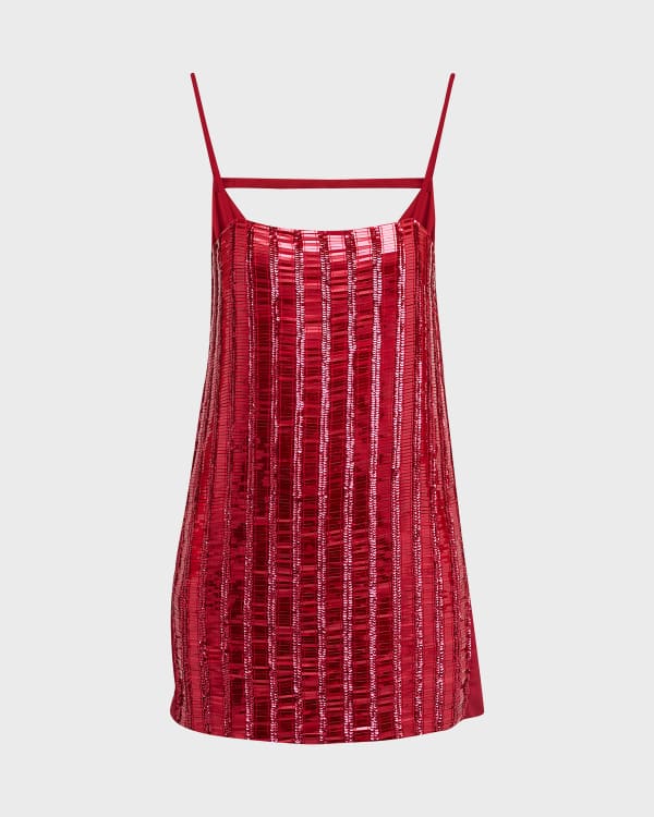 Inka sequin mini dress top