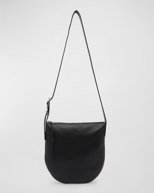 Valentino Garavani VLOGO Mini Grain Leather Hobo Bag | Neiman Marcus