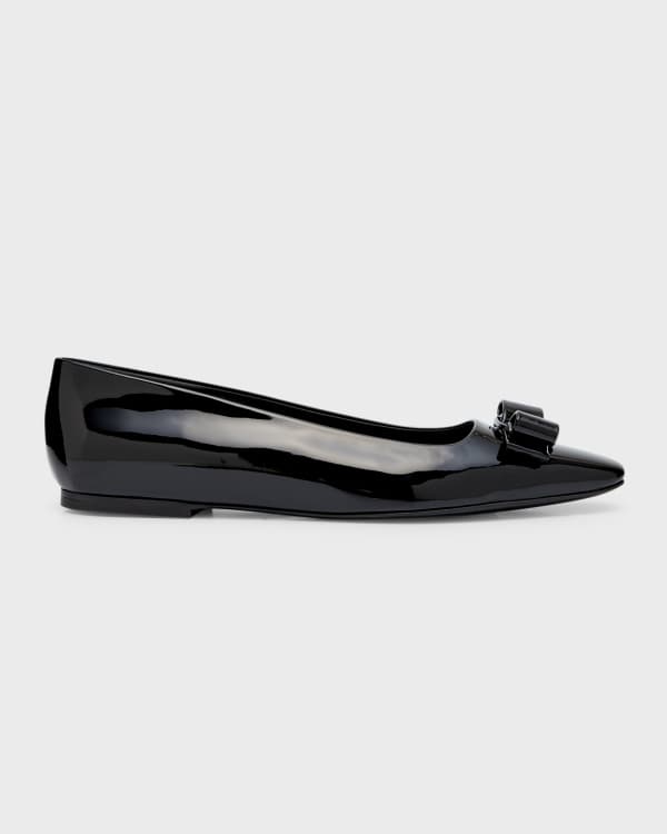 Ferragamo savina flats hot sale
