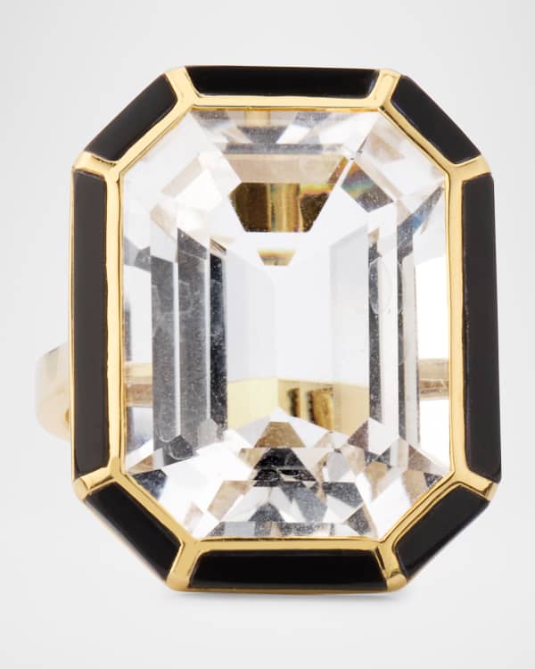 Bottega Veneta Two-Tone Ring with Round Link | Neiman Marcus