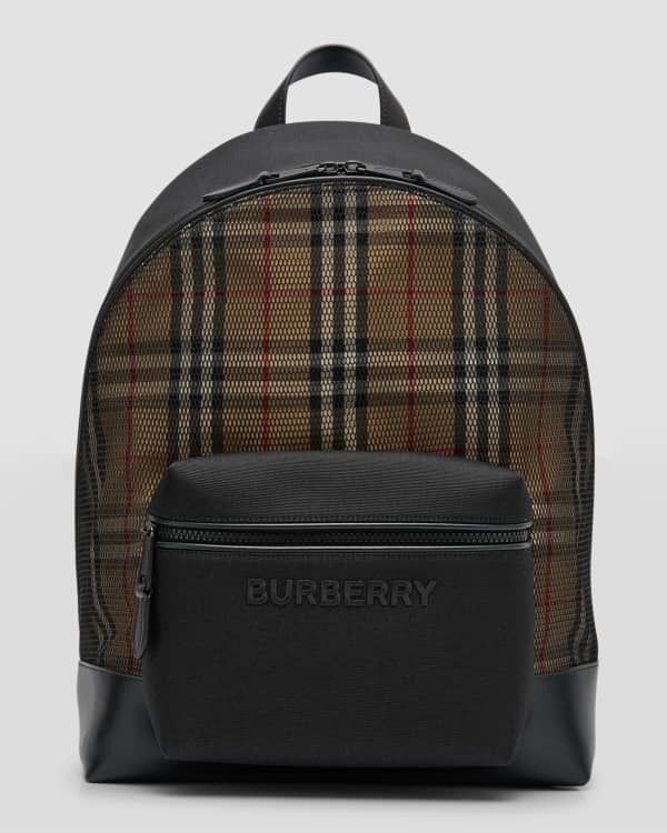 Burberry Haymarket Holdall Bag in Brown for Men