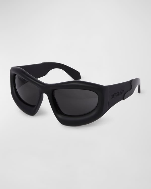 Fendi Men's Metal Aviator Logo Lens Sunglasses | Neiman Marcus