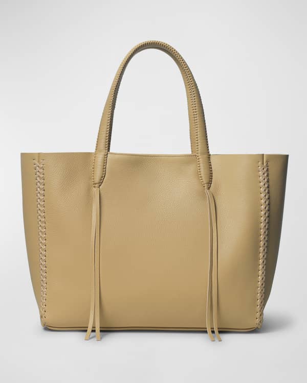 Leather handbag Strathberry Beige in Leather - 34340676