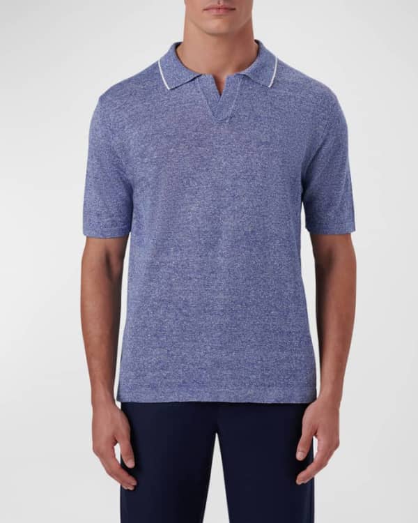 Vilebrequin Men's Solid Terry Polo Shirt | Neiman Marcus