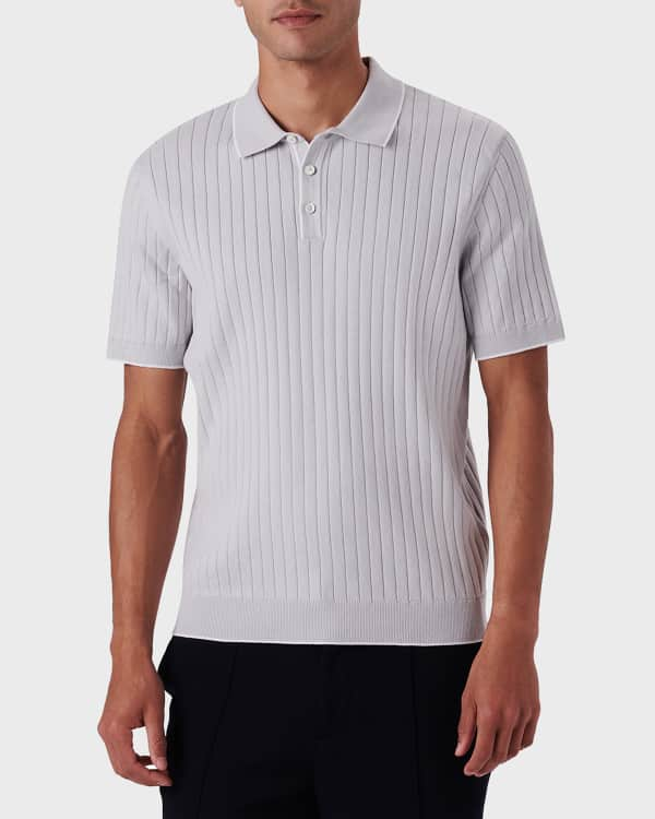 Peter Millar Solid Lisle Polo Shirt - White