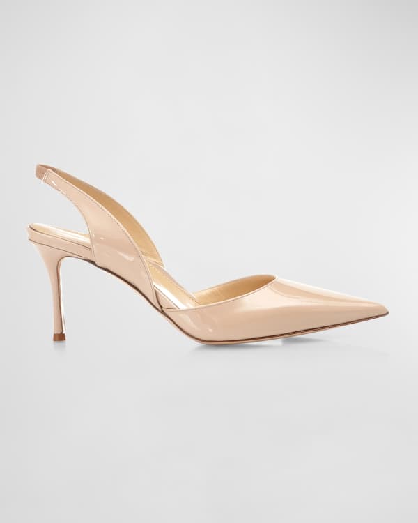 Ron White Lyla Patent Slingback Pumps | Neiman Marcus