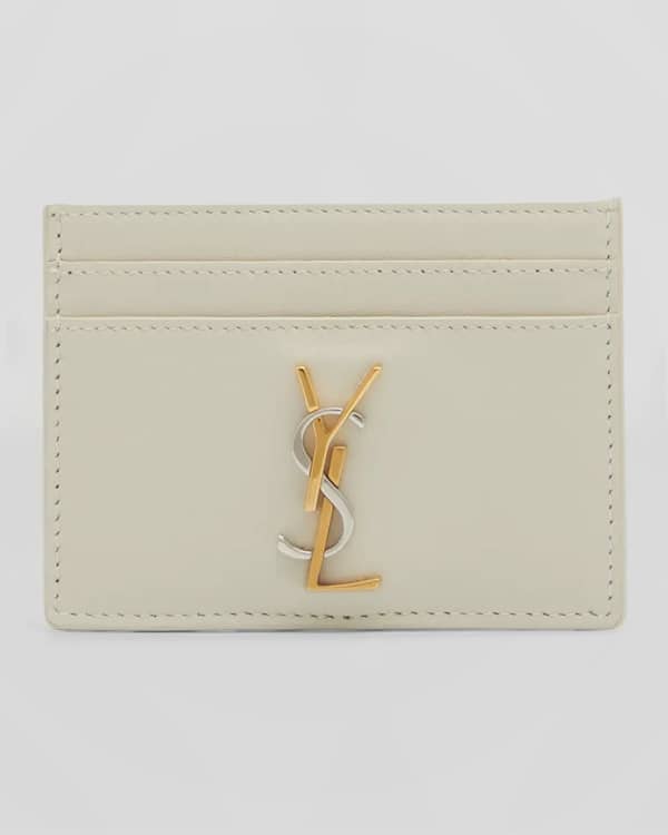 Ls Sandon Clf Card Holder - Burberry - Beige/Black - Thermoplastic