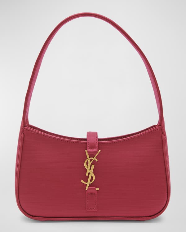 Marni triangle leather shoulder bag - Red