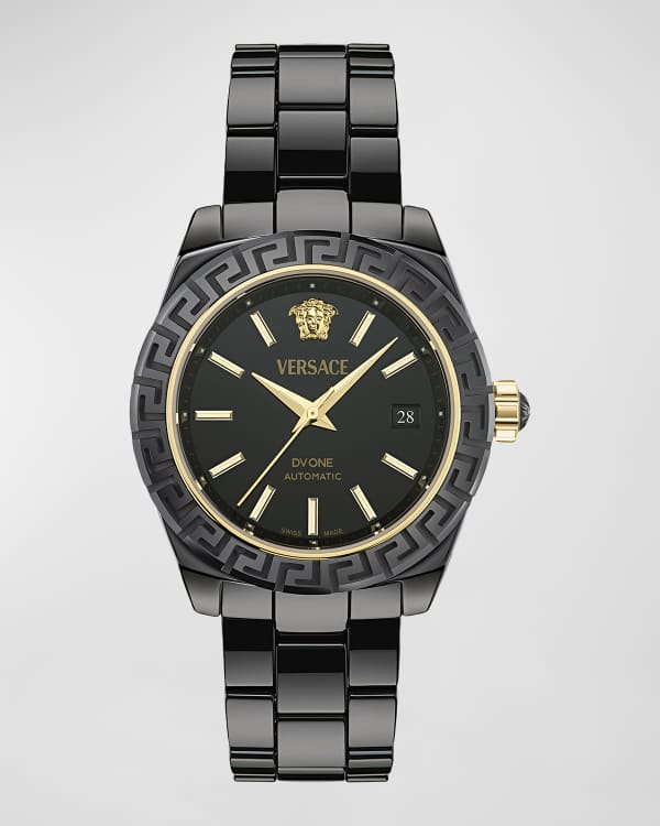 Versace dual time watch sales