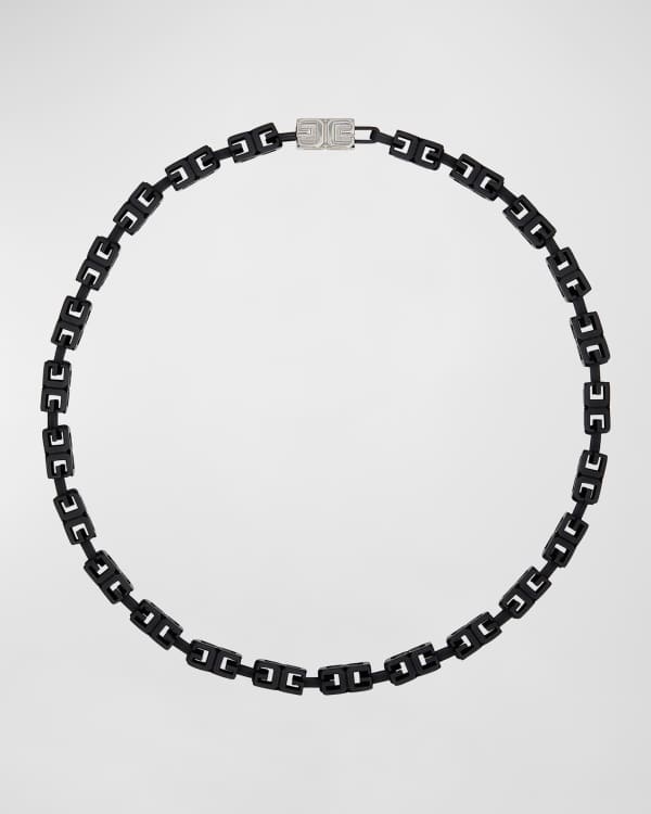 Alexander McQueen Men's Swarovski Crystal Skull Necklace | Neiman Marcus