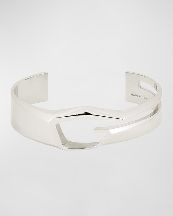 Bottega Veneta Men's Woven Leather Bracelet | Neiman Marcus