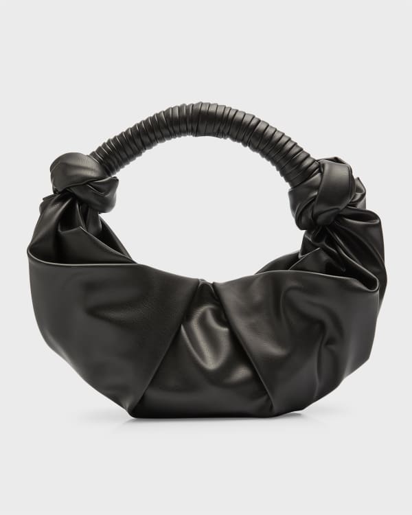 Simon Miller Mini Bicolor Faux-Leather Top-Handle Bag | Neiman Marcus