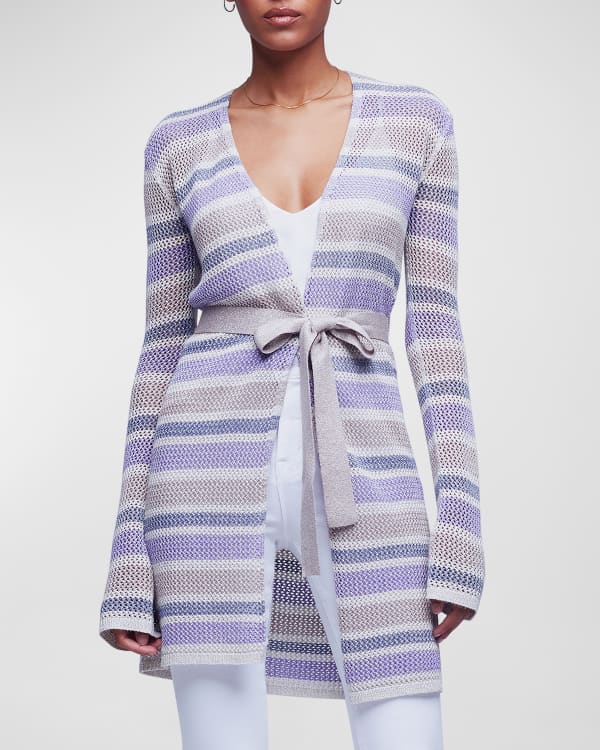 The Upside Nirvarna Hanna Striped Cardigan | Neiman Marcus
