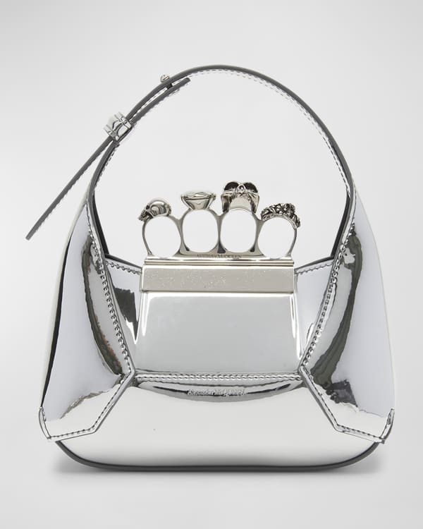 Coperni Swipe Mini Glass Top-Handle Bag | Neiman Marcus
