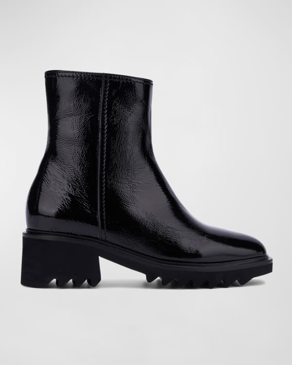 aquatalia fuoco leather ankle boots
