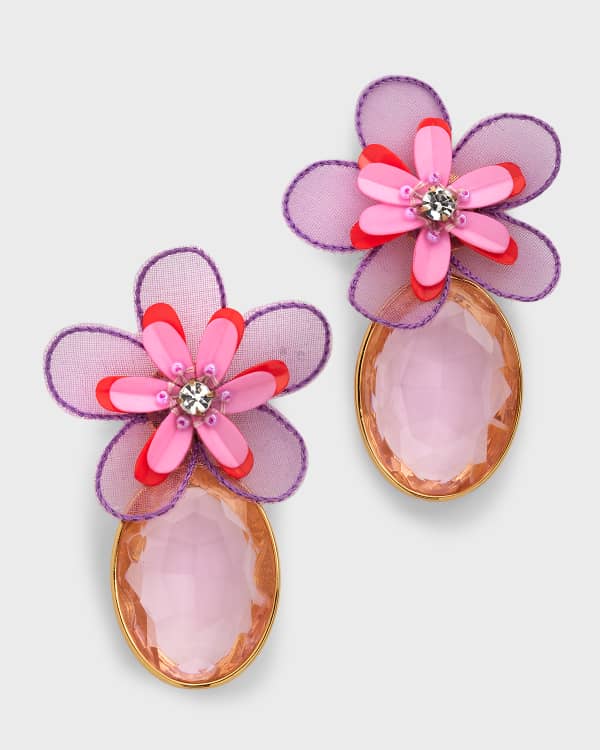 April Gaston Earrings Lila main image 1