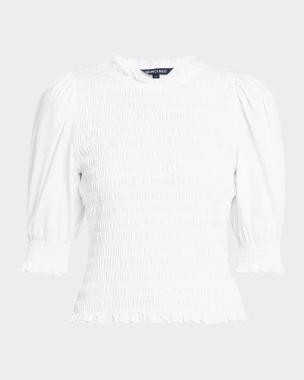 FRAME ​The Polka Dot Sailor Blouse | Neiman Marcus