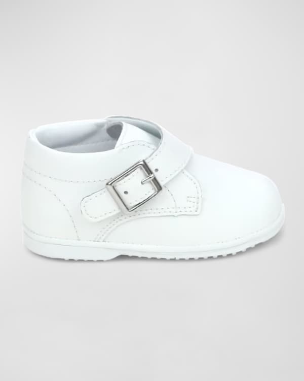 Versace Boy s Leather and Fabric Logo Sneakers Baby Neiman Marcus