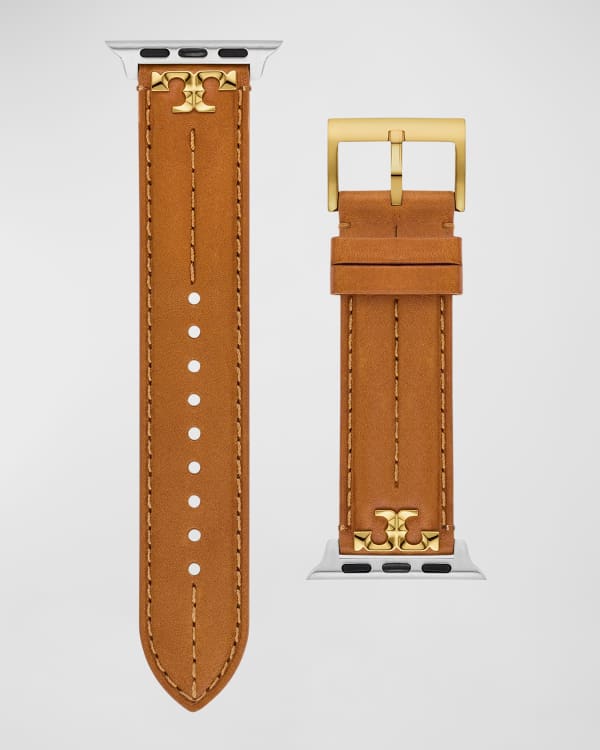 LUXURY LOUIS VUITTON LV LEATHER STRAP FOR APPLE WATCH BAND - 2 / 38mm/40mm  /41mm