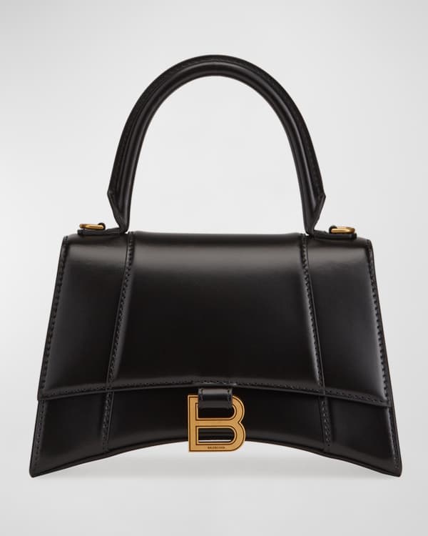 Balenciaga gold hourglass bag women