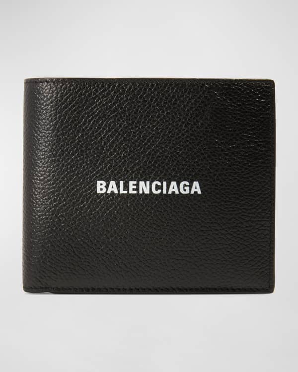 Fendi Bi-fold Wallet With Logo in Metallic for Men