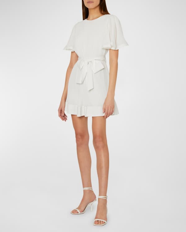 Milly fringe dress top