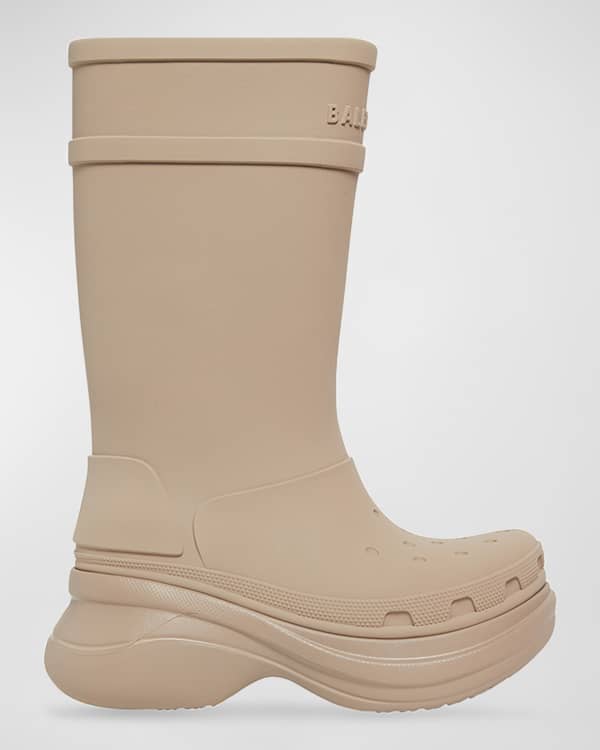 Burberry women's zane signature check rain boots shop