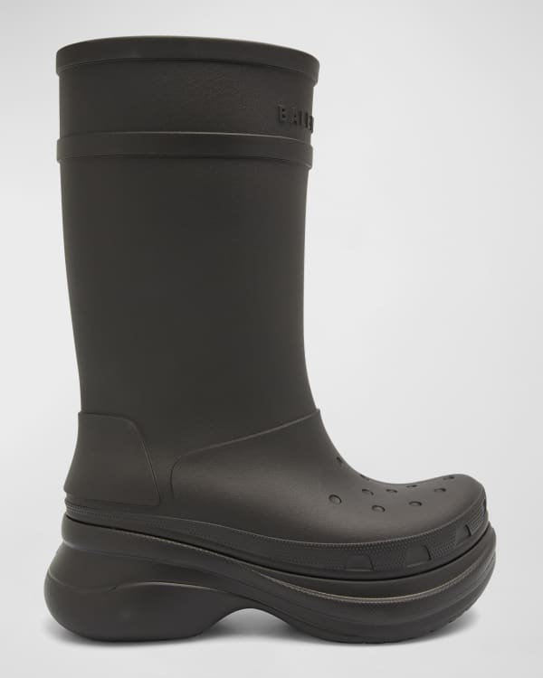 Balenciaga crocs rain boots clearance