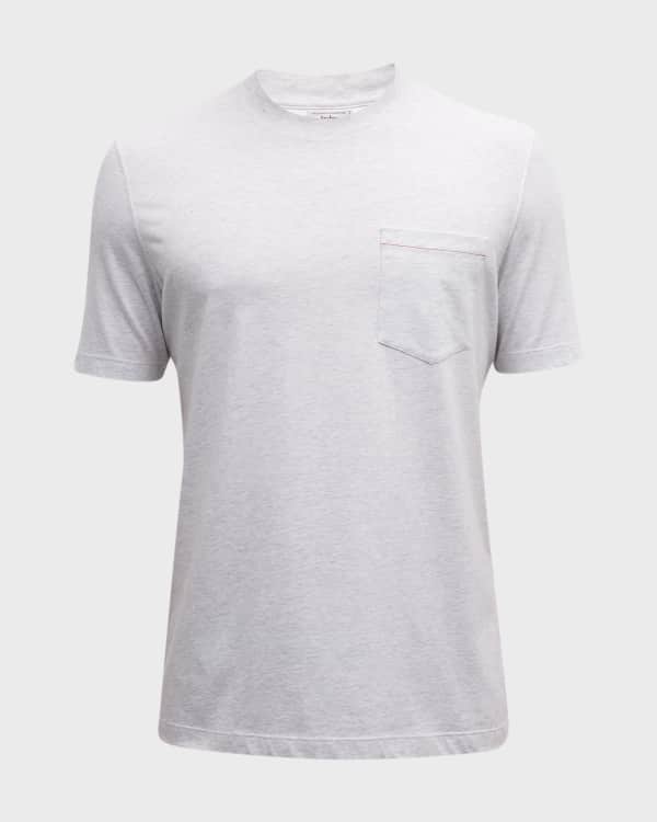 Ghiaia Men s Cashmere Silk T Shirt Neiman Marcus