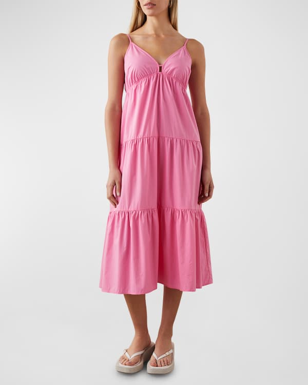 Rails Avril Tiered Midi Dress Size Small
