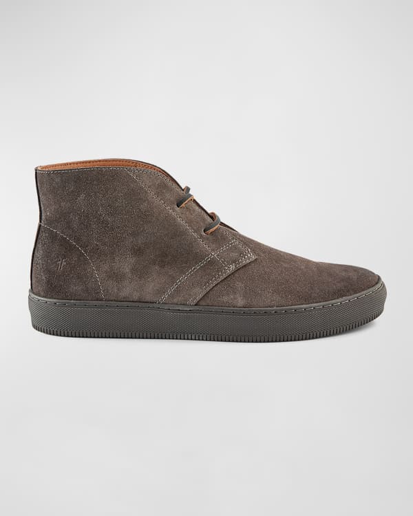 Frye Gates Leather Chukka Boot Brown Neiman Marcus