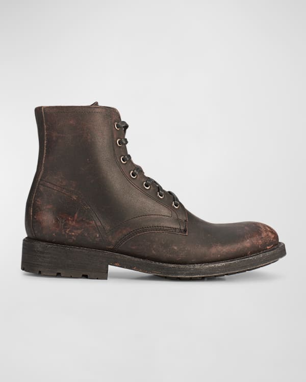 Frye Men s Astor Sneaker Sole Leather Chukka Boots Neiman Marcus