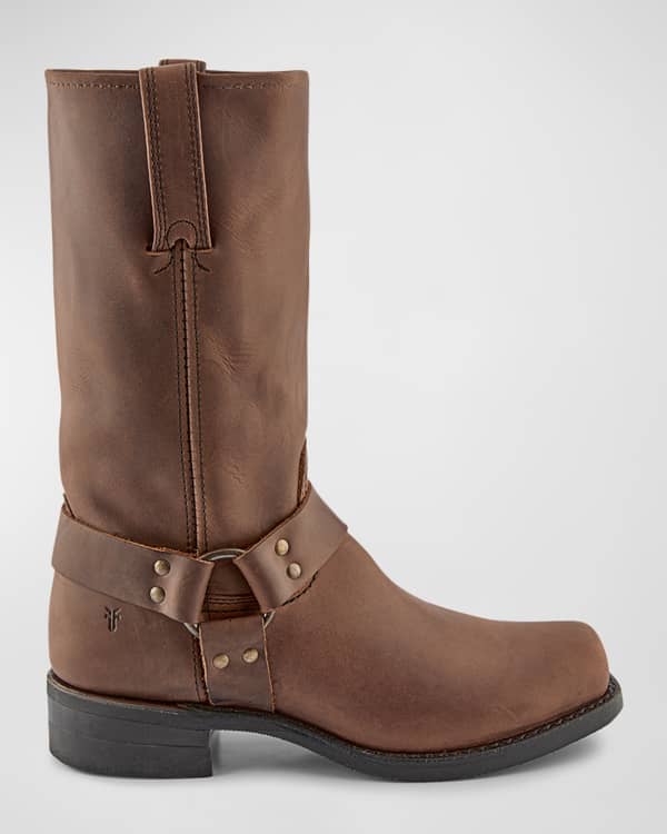 Frye Billy Firebird Leather Western Boot Black Neiman Marcus