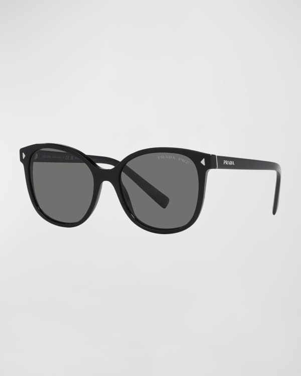 Prada Rimless Acetate Metal Sunglasses | Neiman Marcus