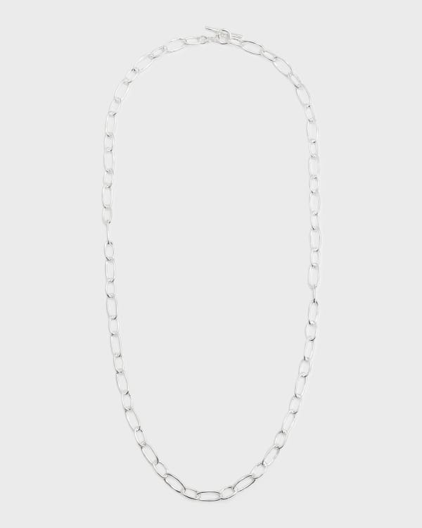 Small Paperclip Chain Necklace in Sterling Silver | Kendra Scott