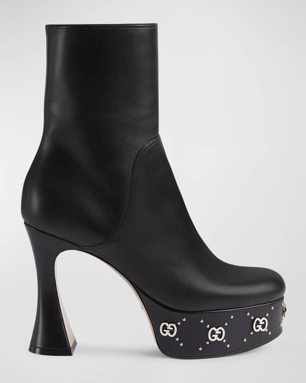 Neiman marcus black booties sales