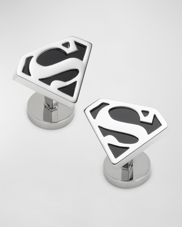 Superman cufflinks sterling silver online