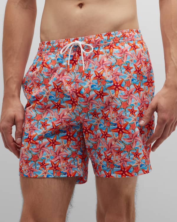 Peter Millar Men's 7-Inch Rainforest Swim Trunks - Windsor Blue main image 1