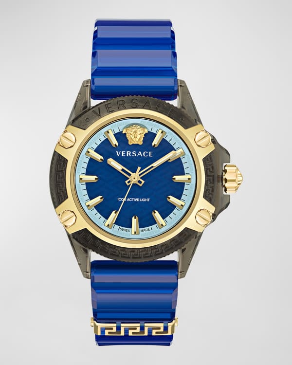 Versace Men's V-Ray Chronograph Two-Tone Bracelet Watch, 44mm