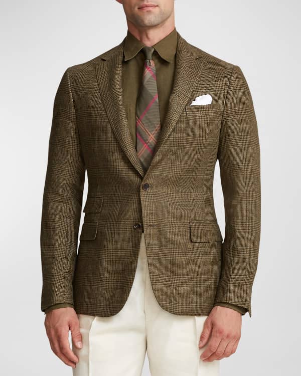 Louis Vuitton Blazer Mens 58 Two Button Wool Jacket Brown Pockets
