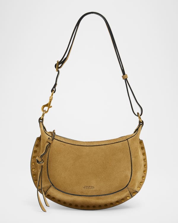 ma.na様 Nessah Zip Leather Shoulder Bag | Neiman Marcus