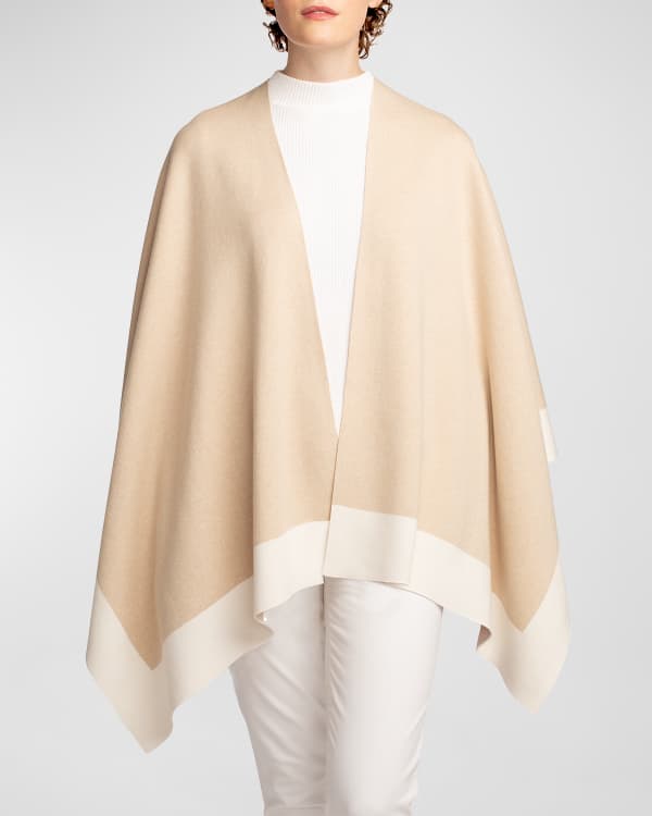 Neiman marcus cashmere poncho online