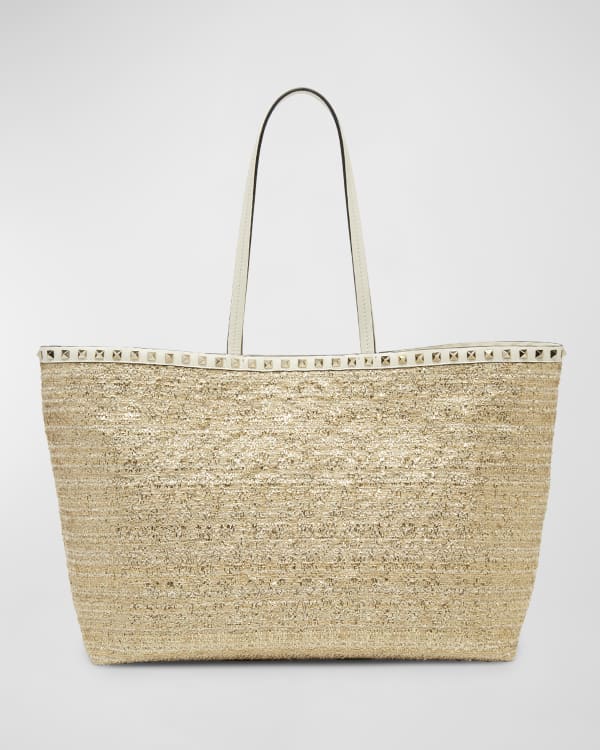 Loewe – Paula's Ibiza Pochette Anagram Basket Bag Natural/Tan