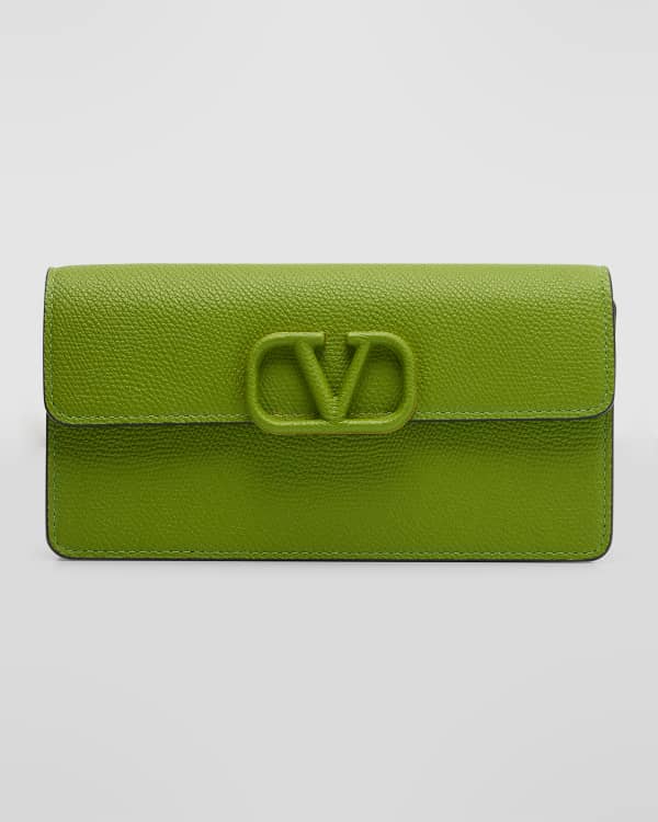 Valentino Garavani Rolling Rockstud Flap Pouch Bag/Wallet-on-Chain