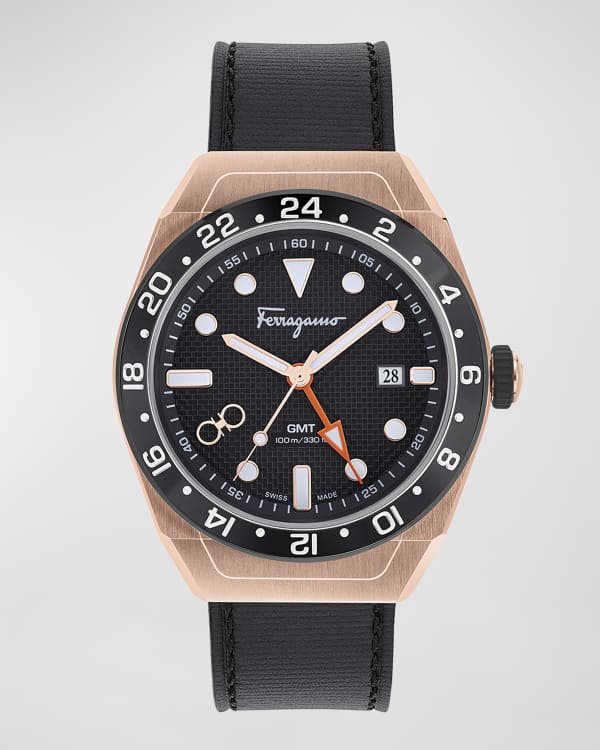 Admiral Hugo Neiman Boss Marcus Strap Watch, | 45mm Chronograph Silicone Men\'s
