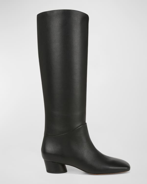 Vince Farida Tall Leather Boots Neiman Marcus