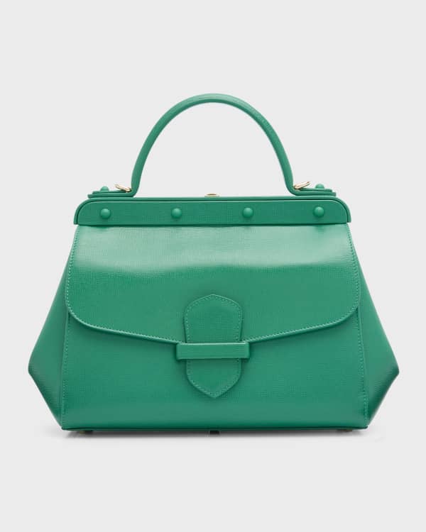 Brera Orologi Leather Handle Bag - Neutrals Handle Bags, Handbags