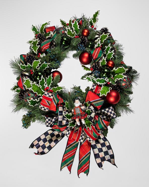 Mackenzie Childs Christmas Wreathnull