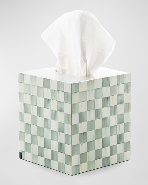 MacKenzie-Childs  Royal Toile Tissue Holder