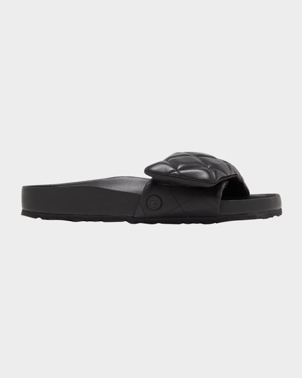 adidas by Stella McCartney ASMC Logo Slide Sandals Neiman Marcus